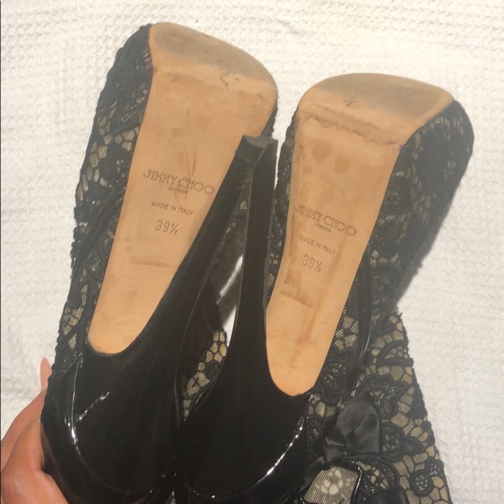 SOLD!! AUTHENTIC JIMMY SHOE ANKLE BOOTS WITH LACE - Picture 3 of 8